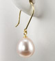 Shepard's Hook Dangle (Pastel Pink) Pearl Earrings