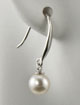 Basic Dangle (White) Pearl Earrings