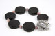 Black Onyx & Pink Rhodonite Bracelet