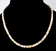 Tiger Conus Shell Heishe Necklace