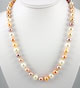 Multi-Colored Pink Pearl (8-9mm) Necklace