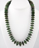 Afghan Jade & Sterling Silver Necklace