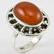 Carnelian (Spoke Oval) Ring